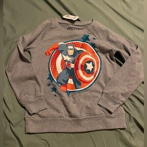 Marvel | Sz 6/6x Captain America Sweater